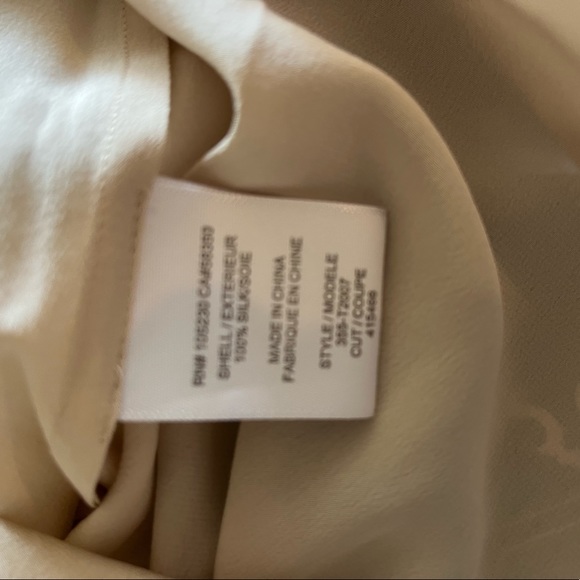 Joie Therese silk tank top. Size XS. Color: pink champagne - Picture 6 of 7